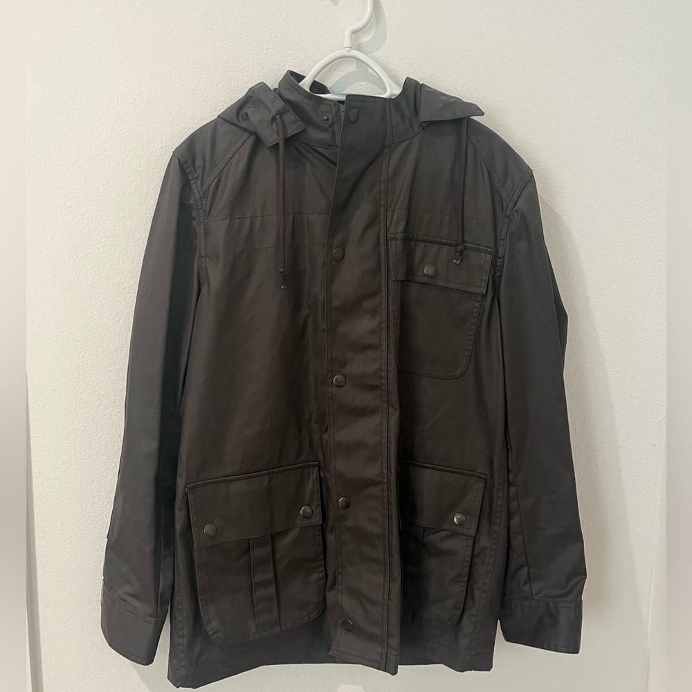 Banana Republic Dark Brown Military Field Jacket